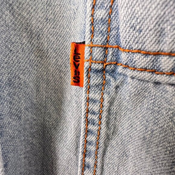 Vintage Levi’s Orange Tab Cotton Long Sleeve Denim Shirt - Picture 1 of 10